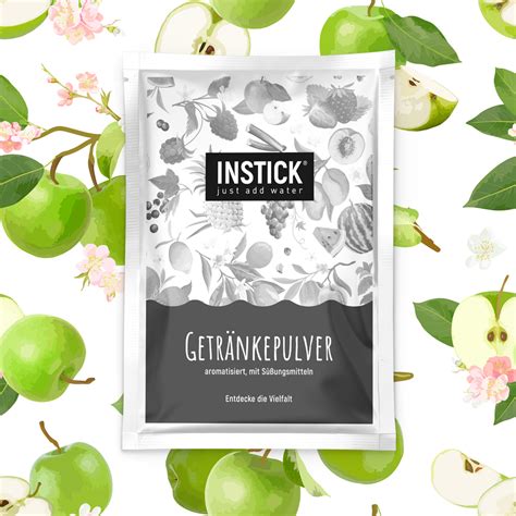 Instick Zuckerfreie Instant Getr Nke Geschmack Gr Ner Apfel Kaufen