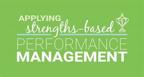 Applying Strengths Based Performance Management Get Your Mind On