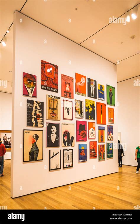 New York Usa Oct 8 2015 Interior Of The Museum Of Modern Art Moma