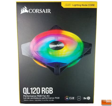 Corsair QL Series - QL120 RGB LED Fan Kit Review - Legit Reviews