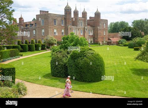 England Suffolk Sudbury Long Melford Melford Hall Stock Photo Alamy