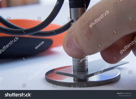 Calibration Device Measuring Thickness Paint On Stock Photo 1636485022 | Shutterstock