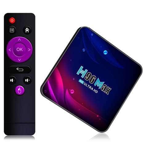 TV Box H96 Max V11 Smart Media Player 4K RAM 4GB DDR3 ROM 64GB