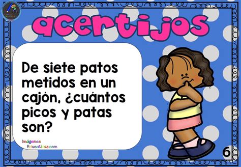 Acertijos F Ciles De Matem Ticas Para Ni Os De Primaria Imagenes