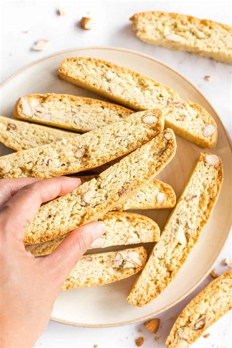 Crunchy Almond Biscotti Gluten Free Dairy Free Dish By Dish