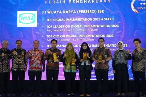 Wika Raih Empat Penghargaan Di Ajang Top Digital Awards 2023 Antara News