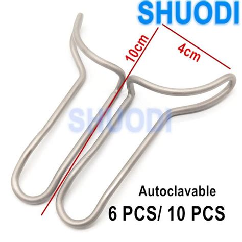 Dental Half Lip Retractor Cheek Retractor Mouth Opener Stainless Steel