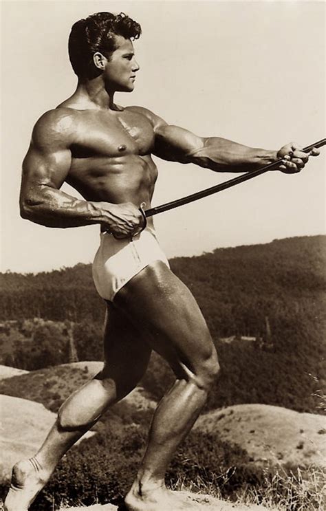 STEVE REEVES Bodybuilder Actor Author 1950 S Minkshmink