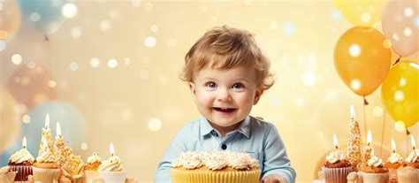happy  year  boy holding  birthday cake celebrating  birthday