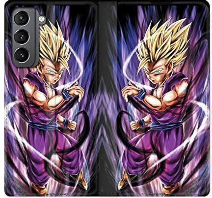 Cokitec Etui Do Samsung Galaxy S21 Skóra Motyw Manga Dragon Ball