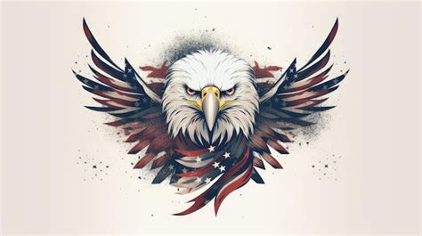 Premium AI Image | Celebrate Independence Day with an American Eagle ...