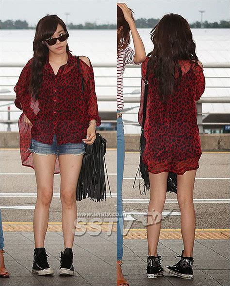 Snsd Tiffany Airport Fashion Official Korean Fashion