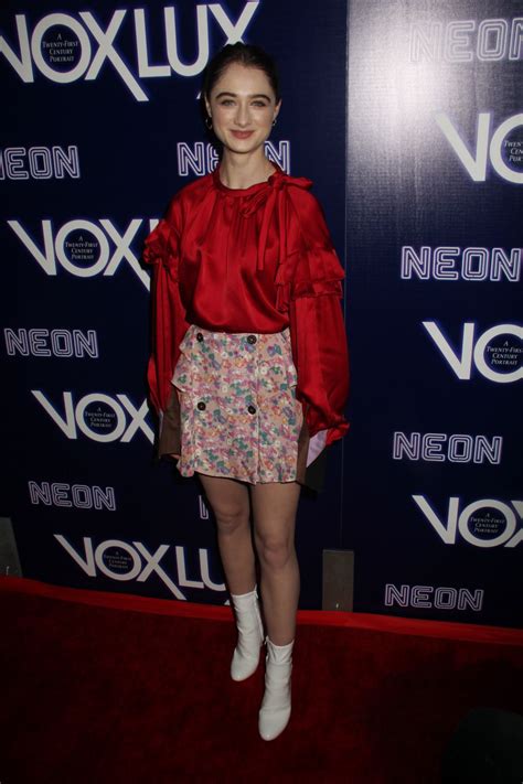 Raffey Cassidy At Vox Lux Premiere In Hollywood 12 05 2018 Hawtcelebs