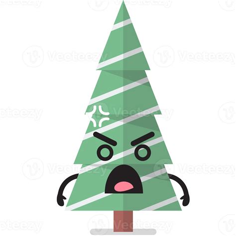 Christmas tree character emoji 23256271 PNG