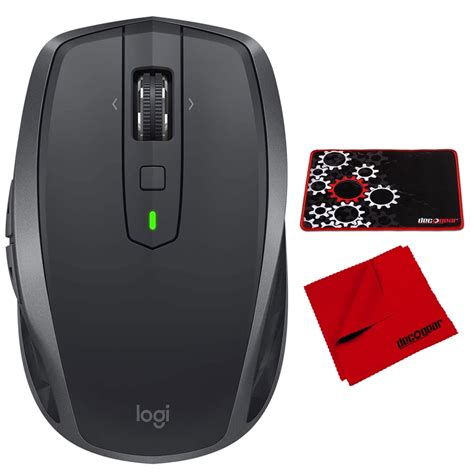 Logitech MX Anywhere 2S Wireless Mouse Graphite Bundle With Deco Gear