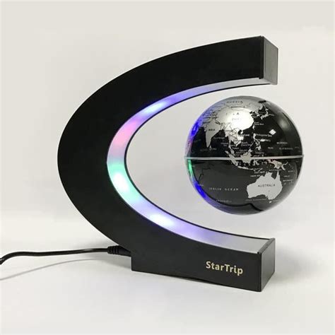 Globe Terrestre Lumineux Flottant Magn Tique Levitation Gototop