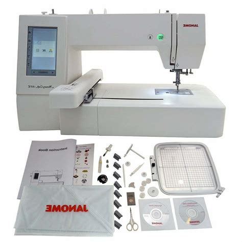 Janome Memory Craft 400E Embroidery Machine With Extr