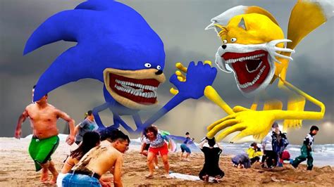 Shin Sonic Vs Shin Tails Dans La Vraie Vie Youtube