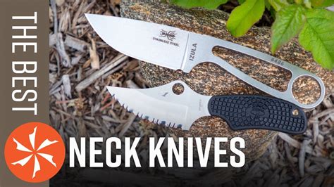 Best Neck Knives Of Available At Knifecenter Youtube