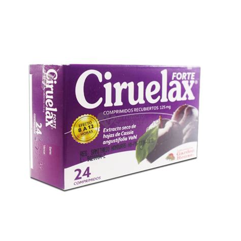 CIRUELAX FORTE 125MG X 24 COMPRI Farmacia San Antonio