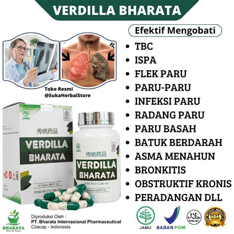 Jual Obat Paru Paru Obat TBC Obat Batuk Berdarah Verdilla