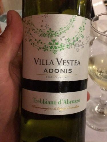 Villa Vestea Adonis Trebbiano D Abruzzo Vivino Us