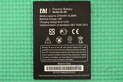 Pcs New Battery For Thl Bl Mah Ebay