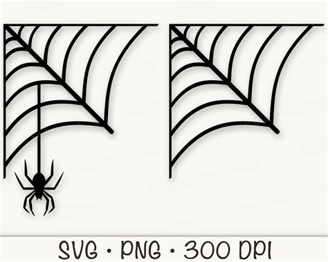 Corner Spider Web Clipart