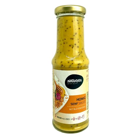 Bio Honig Senf Sauce Von Naturata Bei Greenist De