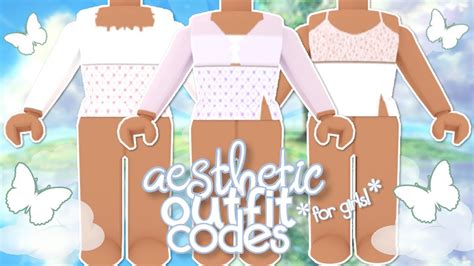 Girl Roblox Outfit Codes Aesthetic