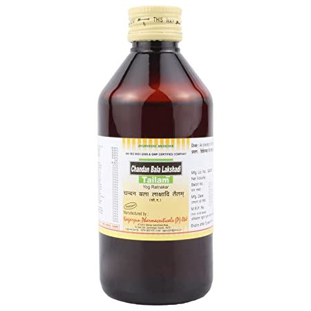 Buy Nagarjun Herbal Care Chandan Bala Lakshadi Tailam Oil 200 Ml