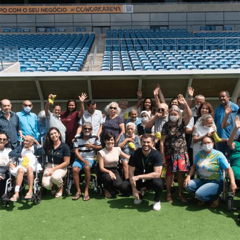 Arena Recebe Visita De Grupo De Idosos Do Instituto Juvino Barreto No