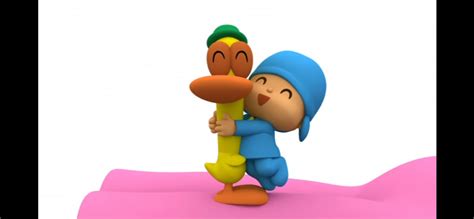 Pato and Pocoyo hugging by tehrandomspartan on DeviantArt