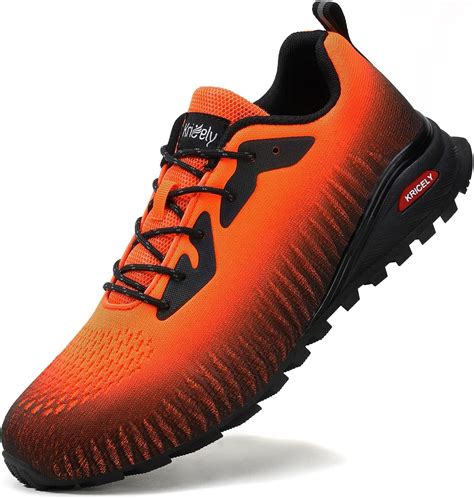 Kricely Traillaufschuhe Herren Leicht Atmungsaktiv Wanderstiefel