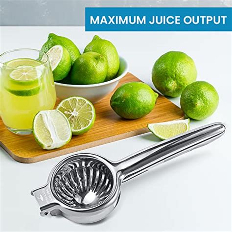 Upgraded Lemon Squeezer Meidong Super Stainless Steel 304 Hand Press