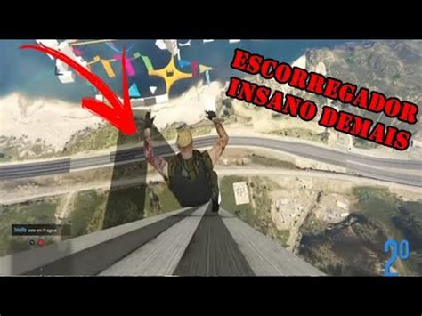 GTA V Online Escorregador Muito Insano E Skill Test IGOR PVP YouTube