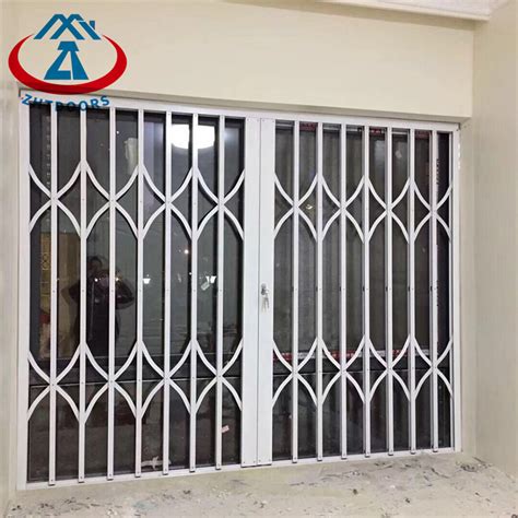 Aluminum Sliding Door With Burglar Proof Designs Zhongtai