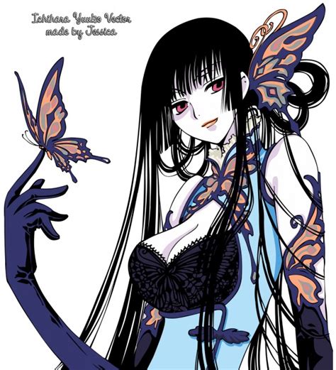 Clamp Xxxholic Yuuko Ichihara Vector Art