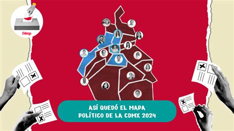 Chilango Mapa político de CDMX quién gobernará cada alcaldía tras