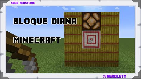 Bloque Objetivo En Minecraft YouTube