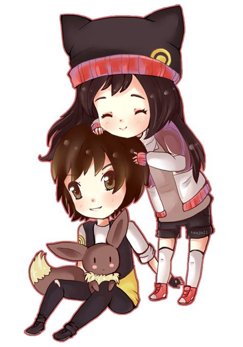 Chibi Couple By Azaleee On Deviantart