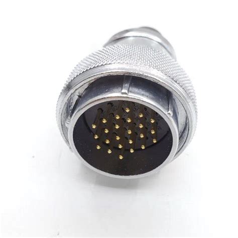 For FANUC 24 PIN EE Connector A63L-0001-0234/S2524M Plastic/Metal Plug ...