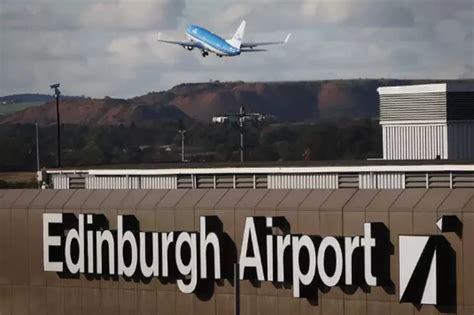 Passengers Face Huge Delays At A Edinburgh Airport As Flights Are