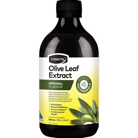 Comvita Natural Olive Leaf Extract Ml Woolworths