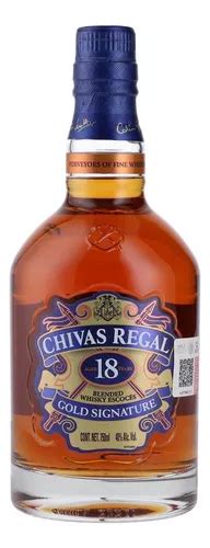 Whisky Chivas Regal Gold Signature 18 Años Scotch De 750ml