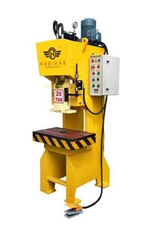 Harihar Mild Steel C Type Hydraulic Power Press Machine Capacity