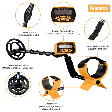 Professional Metal Detector High Performance Underground Metal Detector