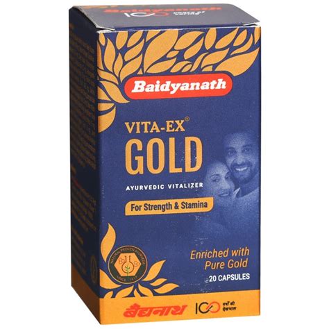 Buy Baidyanath Vita Ex Gold 20 Capsules In Wholesale Price Online B2b