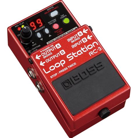 Boss Rc 3 Loop Station Guitar Pedal And More Looper And Sampler Guitar