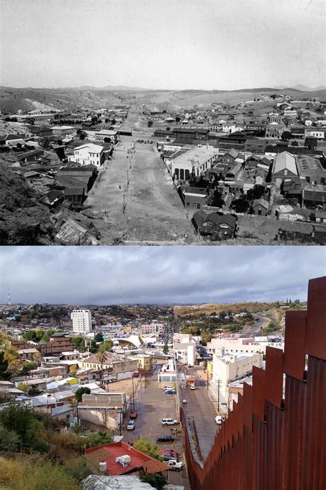 nogales arizona     nogales sonora mexico   left